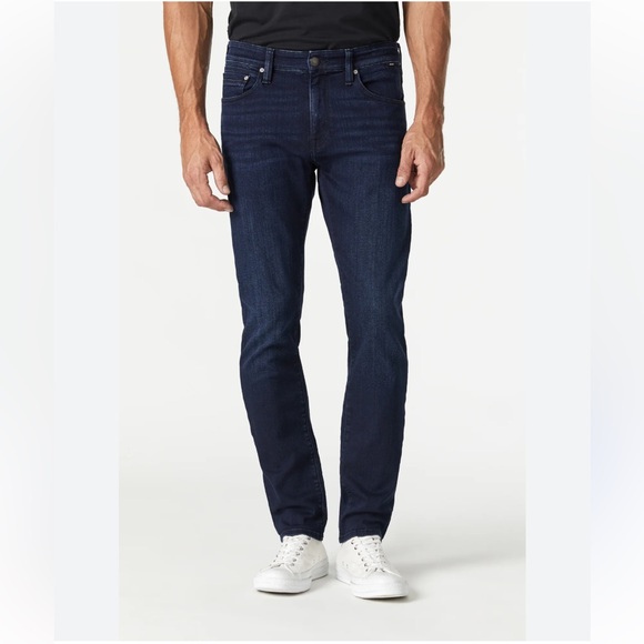 Mavi Men's Zach Straight Leg‎ In Deep Blue Jeans Size 38/32 - Picture 1 of 9